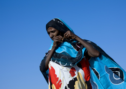 Afar tribe woman, Assaita, Afar regional state, Ethiopia