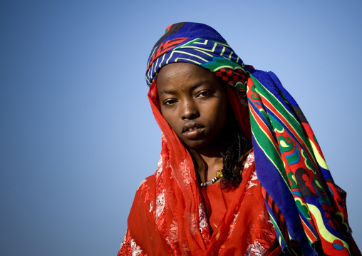 Afar tribe woman, Assaita, Afar regional state, Ethiopia