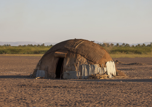 Traditional afar tribe house, Assaita, Afar regional state, Ethiopia