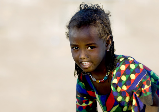 Young afar tribe girl, Assaita, Afar regional state, Ethiopia