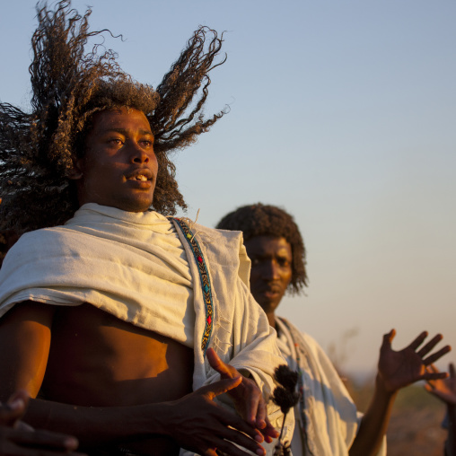 Afar tribe men, Assaita, Afar regional state, Ethiopia