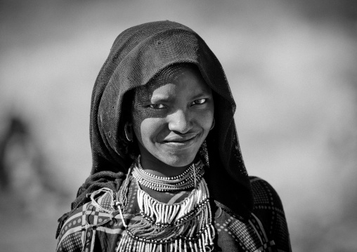 Afar tribe girl, Assaita, Afar regional state, Ethiopia