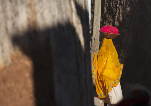 Woman Walking In The Street, Harar, Ethiopia