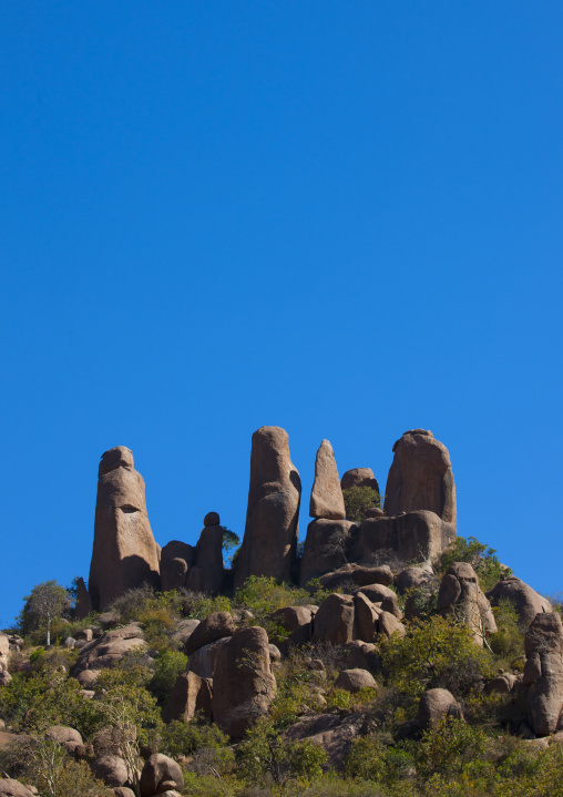 Phallic Rocks At The Valley Of Marvels, Babile, Ethiopia