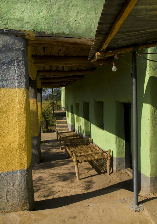 Hotel courtyard, Assaita, Afar regional state, Ethiopia