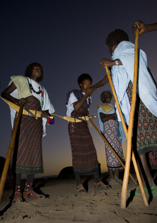 Afar tribe warriors, Assaita, Afar regional state, Ethiopia