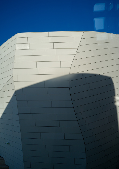 Detail Of Glass Sails Of The Louis Vuitton Foundation Museum Built By Frank Gehry, Bois De Boulogne, Paris, France