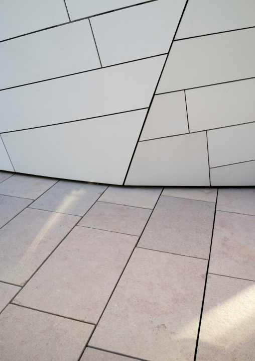 Detail Of Glass Sails Of The Louis Vuitton Foundation Museum Built By Frank Gehry, Bois De Boulogne, Paris, France