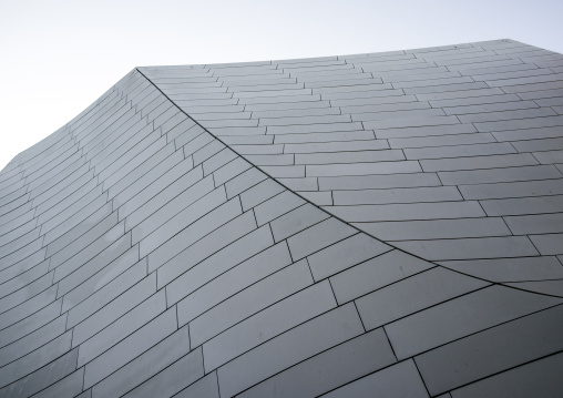 Detail Of Glass Sails Of The Louis Vuitton Foundation Museum Built By Frank Gehry, Bois De Boulogne, Paris, France