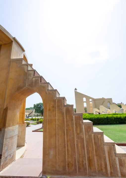 Jantar Mantar astronomical observation site, Rajasthan, Jaipur, India