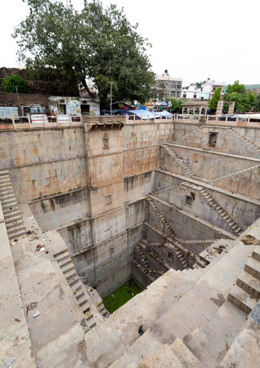 Nagar Sagar Kund stepwell, Rajasthan, Bundi, India