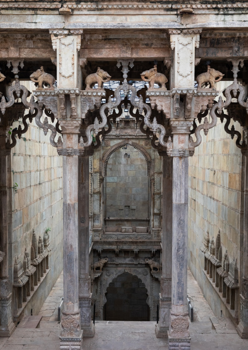 Entrance of Raniji ki baori called the queen's stepwell, Rajasthan, Bundi, India