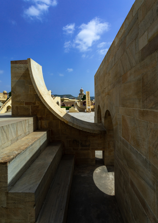 Jantar Mantar astronomical observation site, Rajasthan, Jaipur, India