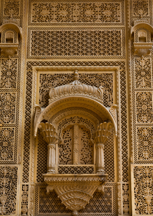 Old haveli, Rajasthan, Jaisalmer, India