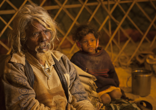 Pilgrims At Maha Kumbh Mela, Allahabad, India