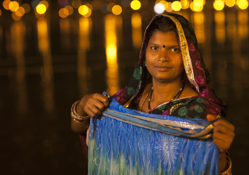 Pilgrim Bathing In Ganges, Maha Kumbh Mela, Allahabad, India