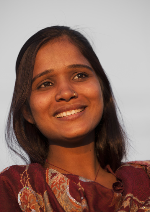 Pilgrim At Maha Kumbh Mela, Allahabad, India