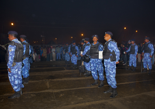 Police During 1Maha Kumbh Mela, Allahabad, India