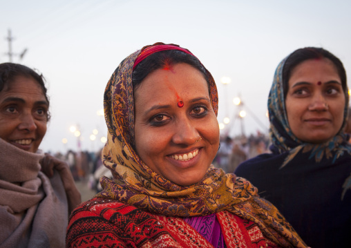 Pilgrim At Maha Kumbh Mela, Allahabad, India