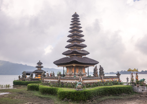 Temple Pura Ulun Danu On Bratan Lake