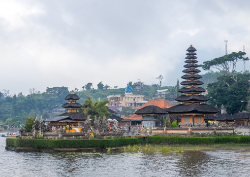 Temple Pura Ulun Danu On Bratan Lake