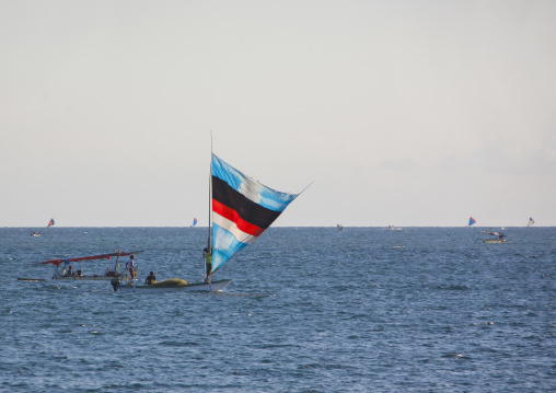 Prahu Boat, Mataram, Lombok Island, Indonesia