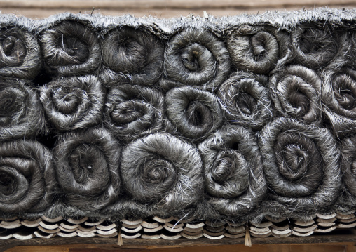 Pura Meru Temple Roof Detail, Mataram, Lombok Island, Indonesia