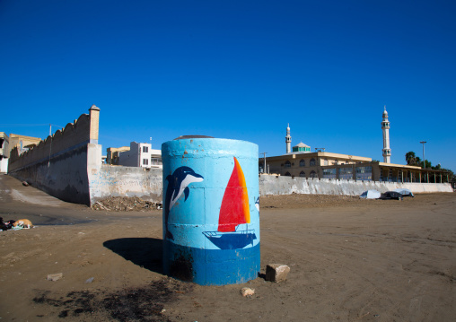 seaside decoration, Hormozgan, Bandar Abbas, Iran