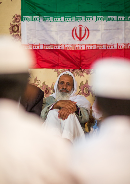 men during wedding celebrations, Qeshm Island, Tabl , Iran