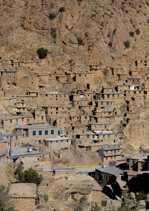 Old Kurdish Village Of Palangan, Iran