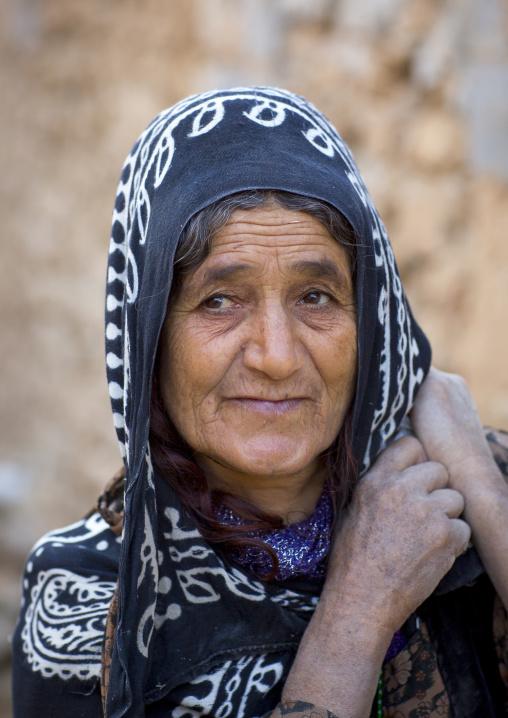 Old Kurdish Woman, Palangan, Iran