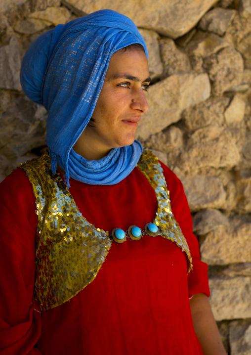 Kurdish Young Woman, Palangan, Iran