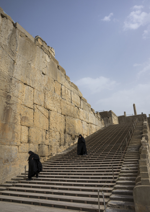 Entrance stairs, Fars province, Persepolis, Iran