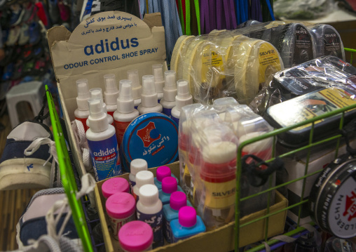 Adidus shoe spray in tajrish bazaar, Shemiranat county, Tehran, Iran