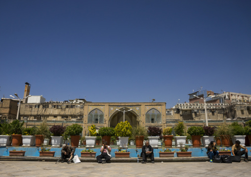 The imam khomeini mosque courtyard, Shemiranat county, Tehran, Iran