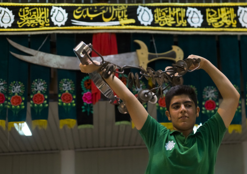 The traditional sport of zurkhaneh, Isfahan province, Kashan, Iran