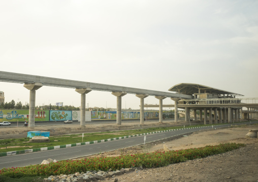 Tramway station, Qom province, Qom, Iran