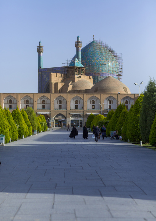 The shah mosque on naghsh-i jahan square, Isfahan province, Isfahan, Iran