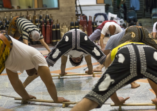 The traditional sport of zurkhaneh, Isfahan province, Kashan, Iran