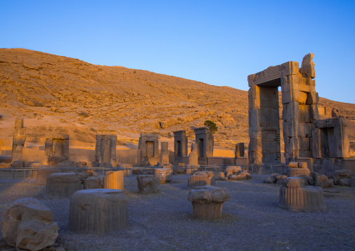 The site of Persepolis, Fars Province, Marvdasht, Iran