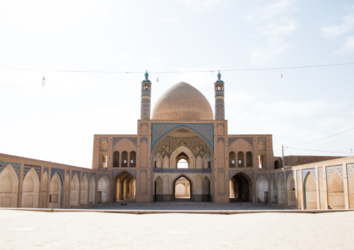 The 18th century Agha Bozorg mosque, Isfahan Province, Kashan, Iran