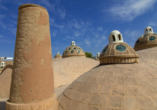 Sultan Amir Ahmad bathhouse roof and terrace, Isfahan Province, Kashan, Iran