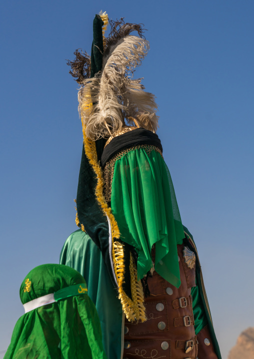 Traditional religious theatre called tazieh about Imam Hussein death in Kerbala, Lorestan Province, Khorramabad, Iran