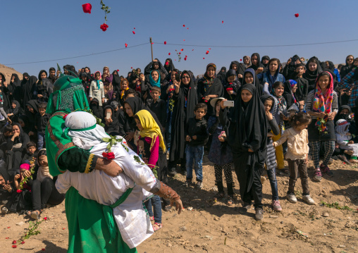 Death of Qasim ibn al-Hasan in Kerbala during a traditional religious theatre called tazieh, Lorestan Province, Khorramabad, Iran