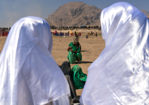 Traditional religious theatre called tazieh about Imam Hussein death in Kerbala, Lorestan Province, Khorramabad, Iran