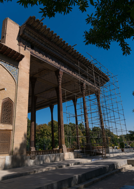 Renovation of Chehel Sotoun Forty Columns Palace, Isfahan Province, Isfahan, Iran