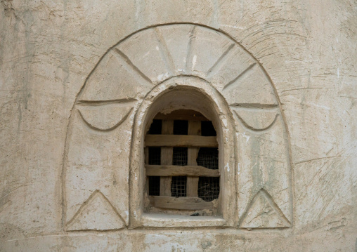 wooden window, Qeshm Island, Laft, Iran