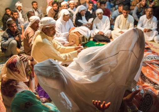 women in trance during a zar ceremony, Qeshm Island, Salakh, Iran