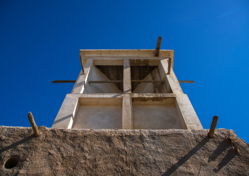 wind tower in the old town, Hormozgan, Bandar-e Kong, Iran