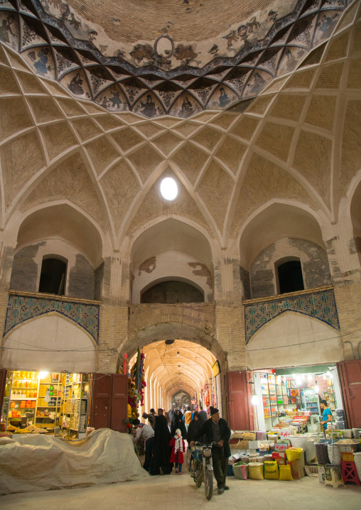 bazaar on ganjali khan square, Central County, Kerman, Iran